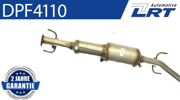 LRT DPF4110 - Сажевый / частичный фильтр, система выхлопа ОГ www.autospares.lv