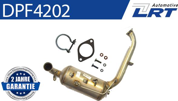 LRT DPF4202 - Nosēdumu / Daļiņu filtrs, Izplūdes gāzu sistēma autospares.lv