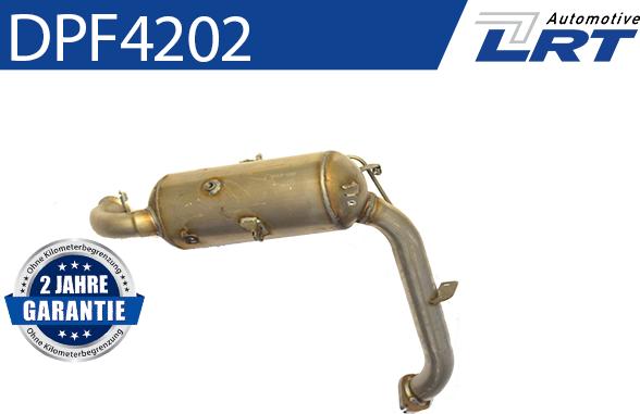 LRT DPF4202 - Nosēdumu / Daļiņu filtrs, Izplūdes gāzu sistēma autospares.lv