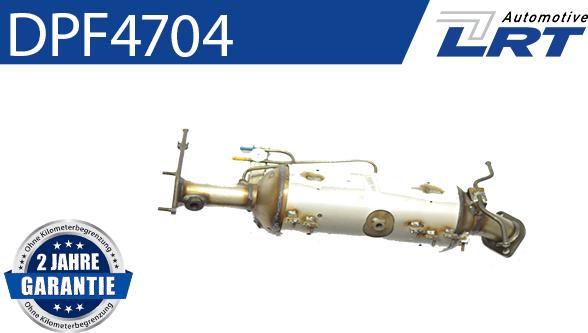 LRT DPF4704 - Сажевый / частичный фильтр, система выхлопа ОГ www.autospares.lv