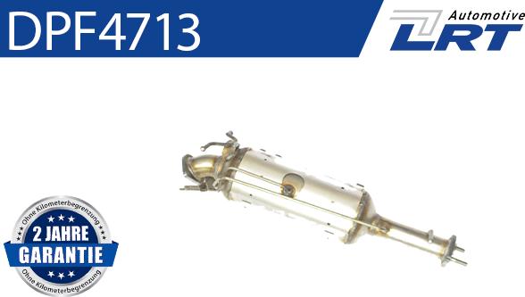 LRT DPF4713 - Сажевый / частичный фильтр, система выхлопа ОГ www.autospares.lv