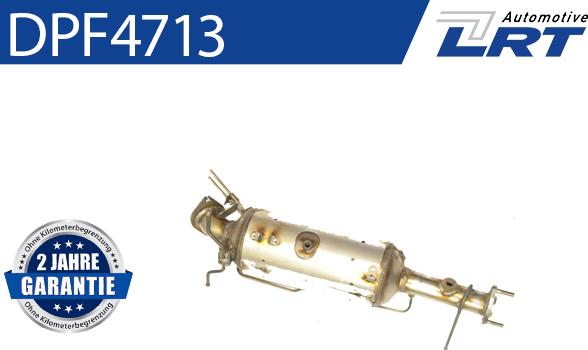 LRT DPF4713 - Сажевый / частичный фильтр, система выхлопа ОГ www.autospares.lv