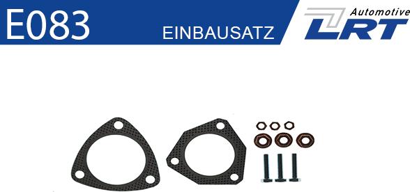 LRT E083 - Mounting Kit, catalytic converter www.autospares.lv