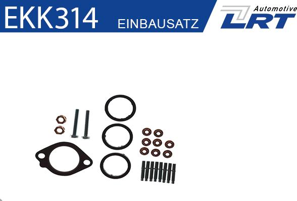 LRT EKK314 - Montāžas komplekts, Katalizators www.autospares.lv