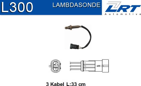 LRT L300 - Lambda zonde www.autospares.lv