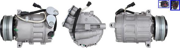 LUCAS ACP01214 - Compressor, air conditioning www.autospares.lv