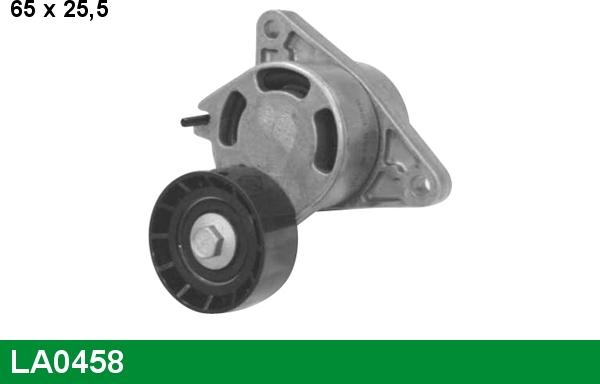 LUCAS LA0458 - Pulley, v-ribbed belt www.autospares.lv