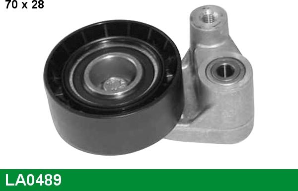 LUCAS LA0489 - Belt Tensioner, v-ribbed belt www.autospares.lv