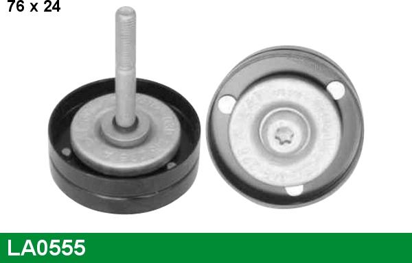 LUCAS LA0555 - Belt Tensioner, v-ribbed belt www.autospares.lv