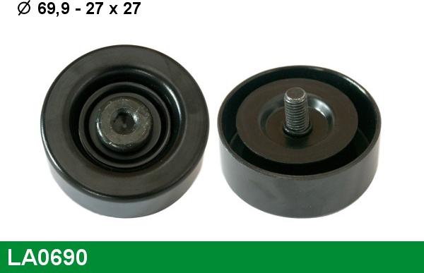 LUCAS LA0690 - Siksnas spriegotājs, Ķīļsiksna www.autospares.lv