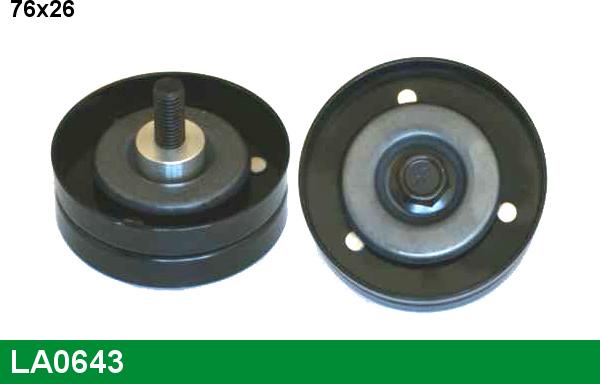 LUCAS LA0643 - Натяжитель, поликлиновый ремень www.autospares.lv