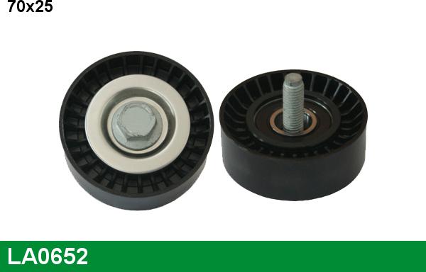 LUCAS LA0652 - Натяжитель, поликлиновый ремень www.autospares.lv