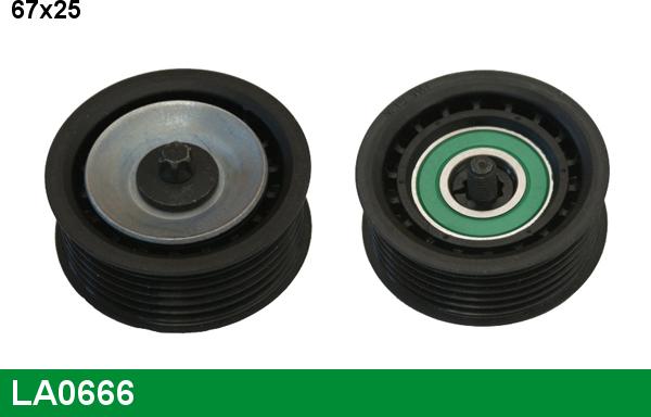 LUCAS LA0666 - Siksnas spriegotājs, Ķīļsiksna www.autospares.lv