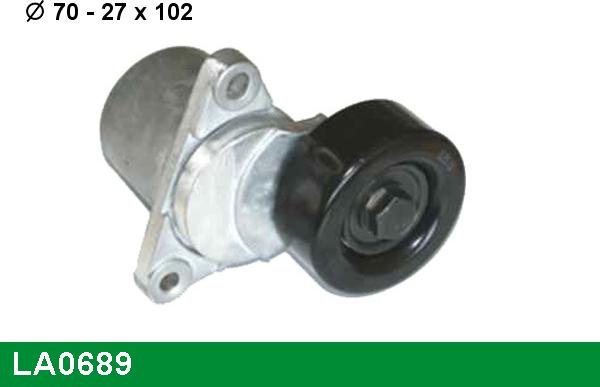 LUCAS LA0689 - Parazīt / Vadrullītis, Ķīļrievu siksna www.autospares.lv