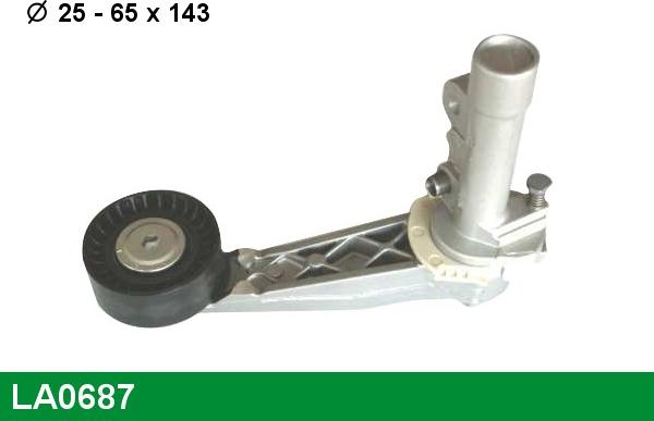 LUCAS LA0687 - Siksnas spriegotājs, Ķīļsiksna www.autospares.lv