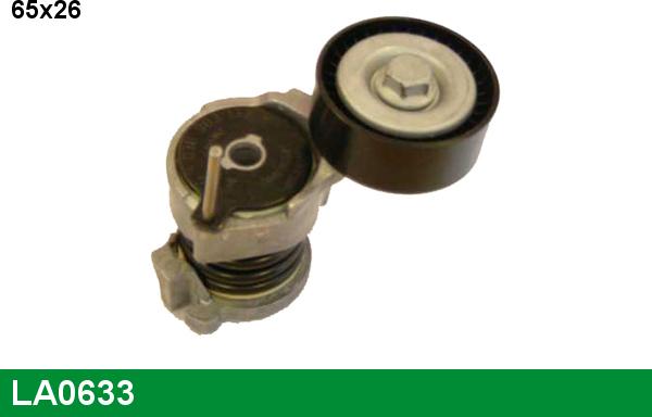 LUCAS LA0633 - Belt Tensioner, v-ribbed belt www.autospares.lv