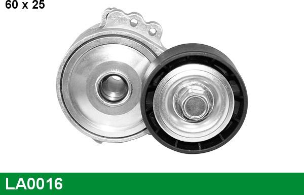 LUCAS LA0016 - Натяжитель, поликлиновый ремень www.autospares.lv