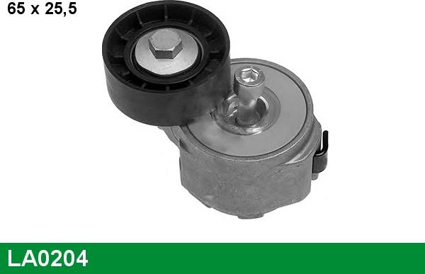 LUCAS LA0204 - Belt Tensioner, v-ribbed belt www.autospares.lv