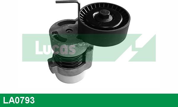 LUCAS LA0793 - Натяжитель, поликлиновый ремень www.autospares.lv