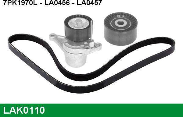 LUCAS LAK0110 - V-Ribbed Belt Set www.autospares.lv