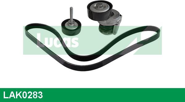 LUCAS LAK0283 - V-Ribbed Belt Set www.autospares.lv