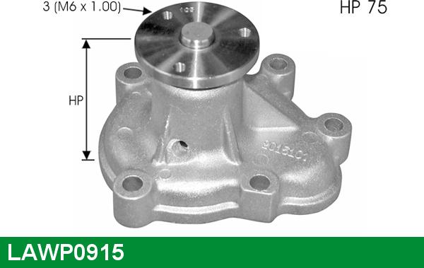 LUCAS LAWP0915 - Ūdenssūknis autospares.lv