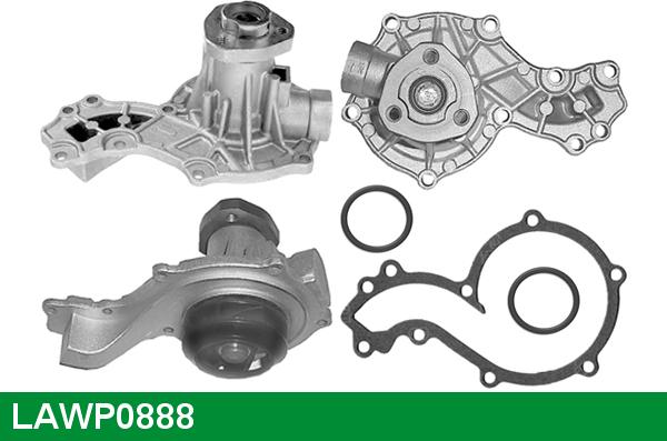 LUCAS LAWP0888 - Water Pump www.autospares.lv