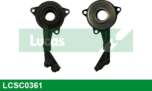 LUCAS LCSC0361 - Central Slave Cylinder, clutch www.autospares.lv