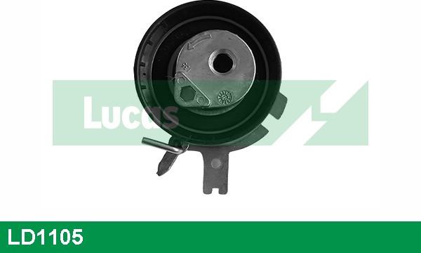 LUCAS LD1105 - Spriegotājrullītis, Gāzu sadales mehānisma piedziņas siksna www.autospares.lv