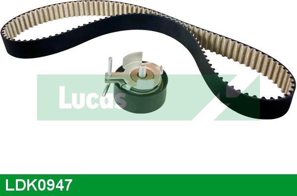 LUCAS LDK0947 - Комплект зубчатого ремня ГРМ www.autospares.lv