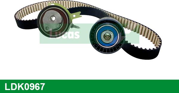 LUCAS LDK0967 - Timing Belt Set www.autospares.lv