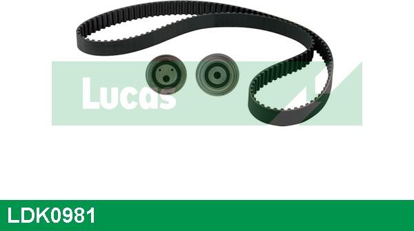 LUCAS LDK0981 - Zobsiksnas komplekts www.autospares.lv