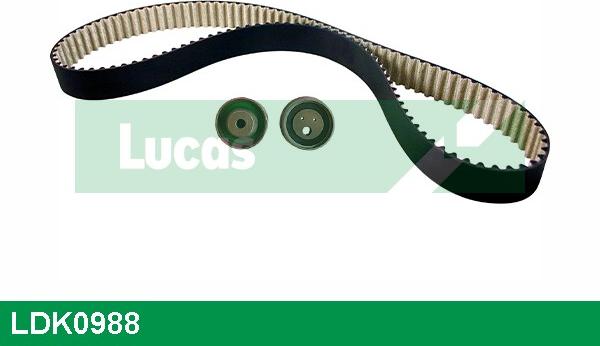 LUCAS LDK0988 - Zobsiksnas komplekts www.autospares.lv