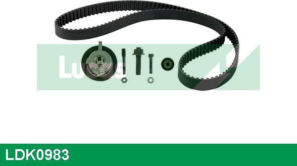 LUCAS LDK0983 - Комплект зубчатого ремня ГРМ www.autospares.lv