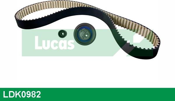 LUCAS LDK0982 - Zobsiksnas komplekts www.autospares.lv