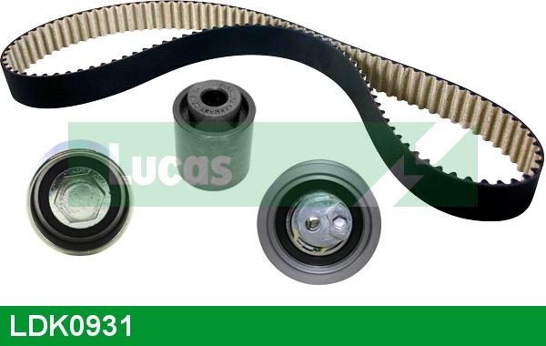 LUCAS LDK0931 - Комплект зубчатого ремня ГРМ www.autospares.lv