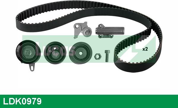 LUCAS LDK0979 - Комплект зубчатого ремня ГРМ www.autospares.lv