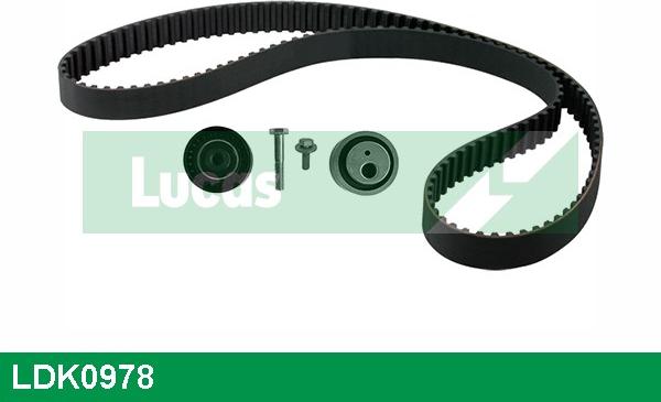 LUCAS LDK0978 - Zobsiksnas komplekts www.autospares.lv