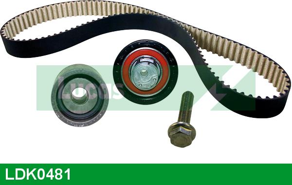 LUCAS LDK0481 - Комплект зубчатого ремня ГРМ www.autospares.lv