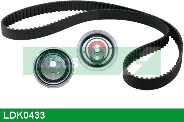 LUCAS LDK0433 - Комплект зубчатого ремня ГРМ www.autospares.lv