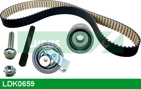 LUCAS LDK0659 - Timing Belt Set www.autospares.lv