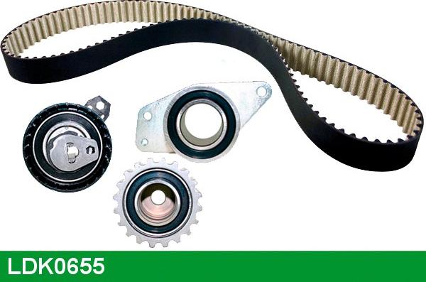 LUCAS LDK0655 - Комплект зубчатого ремня ГРМ www.autospares.lv