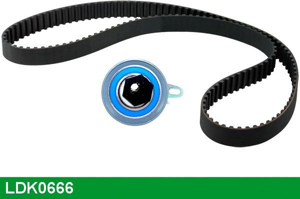 LUCAS LDK0666 - Timing Belt Set www.autospares.lv