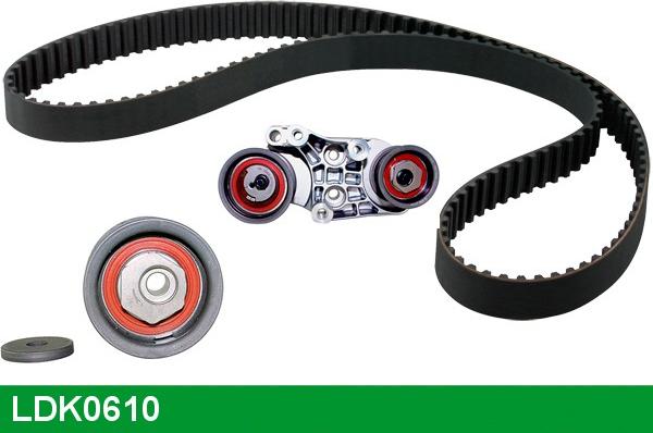 LUCAS LDK0610 - Комплект зубчатого ремня ГРМ www.autospares.lv