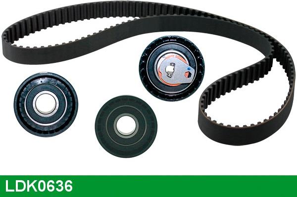 LUCAS LDK0636 - Timing Belt Set www.autospares.lv