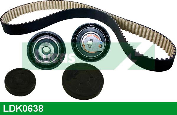 LUCAS LDK0638 - Timing Belt Set www.autospares.lv