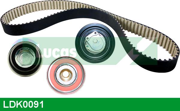 LUCAS LDK0091 - Timing Belt Set www.autospares.lv