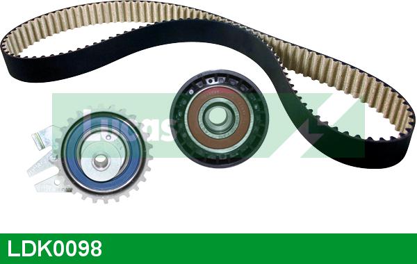 LUCAS LDK0098 - Комплект зубчатого ремня ГРМ www.autospares.lv