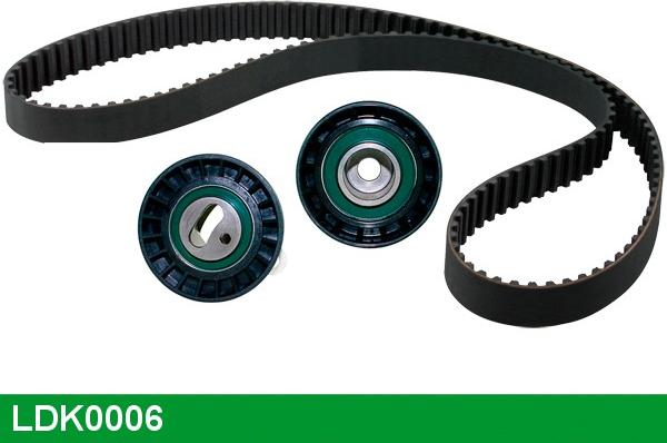 LUCAS LDK0006 - Zobsiksnas komplekts www.autospares.lv