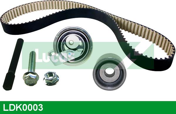 LUCAS LDK0003 - Комплект зубчатого ремня ГРМ www.autospares.lv